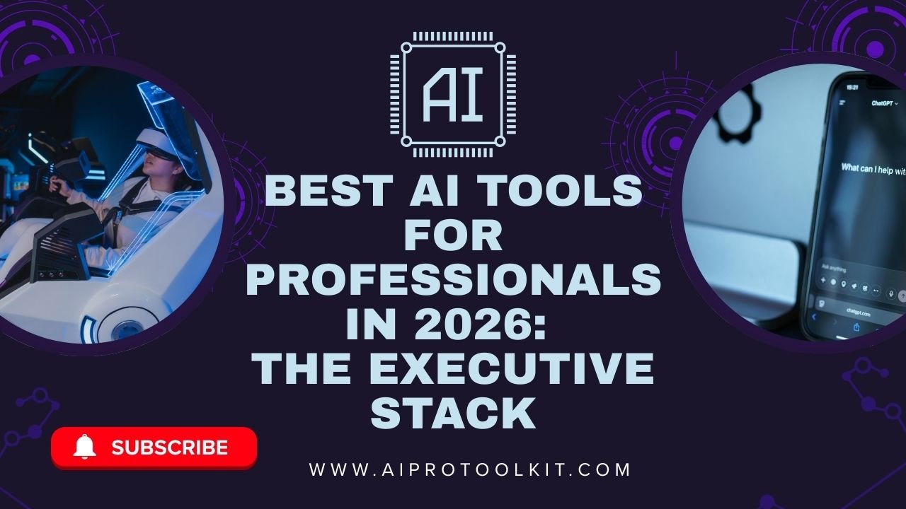 Best AI Tools for Professionals in 2026: The Executive Stack